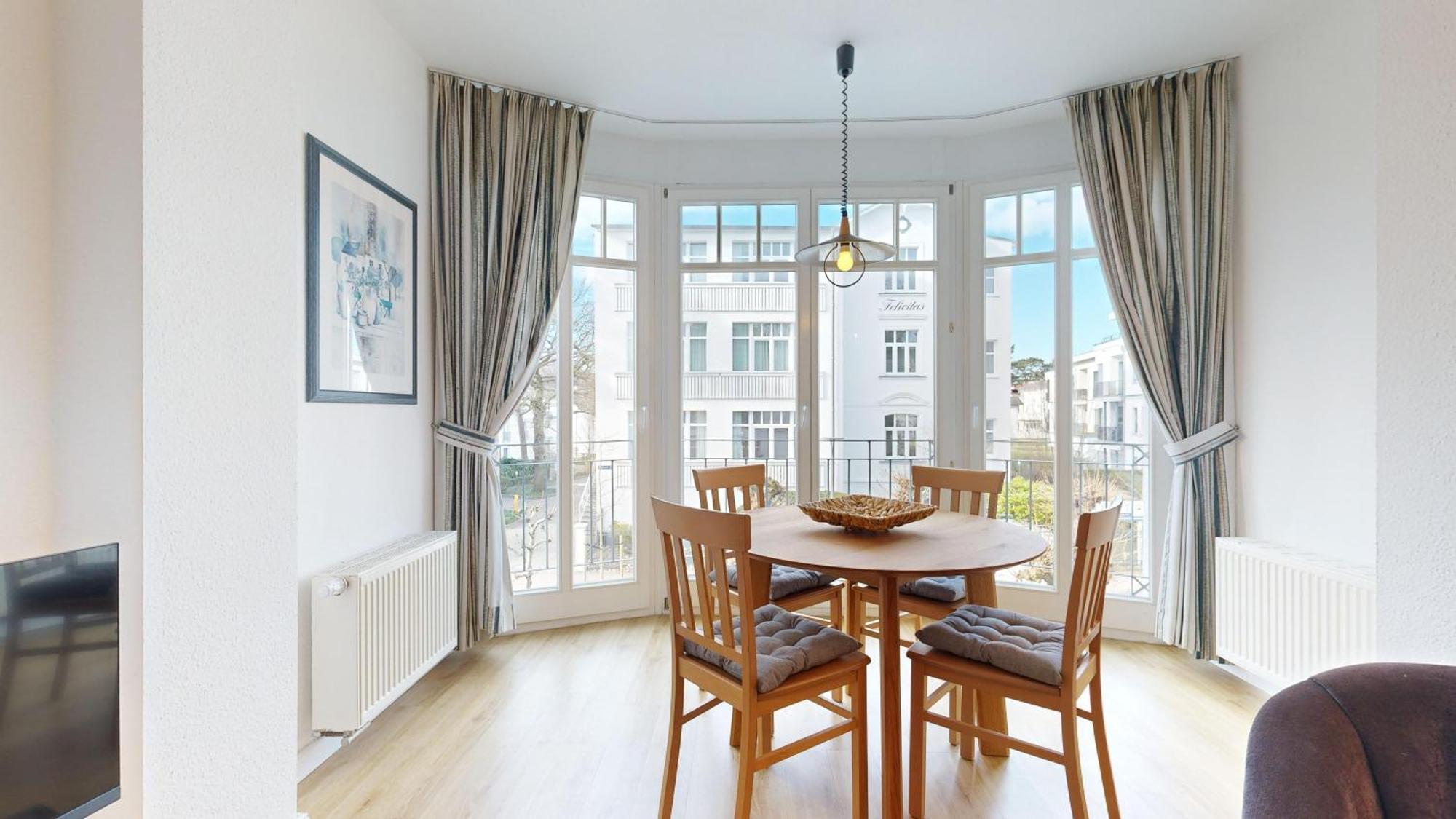 Strandnahe Und Zentral Gelegene Fewo, Hund Willkommen, Haus Saxonia, Binz Exterior photo
