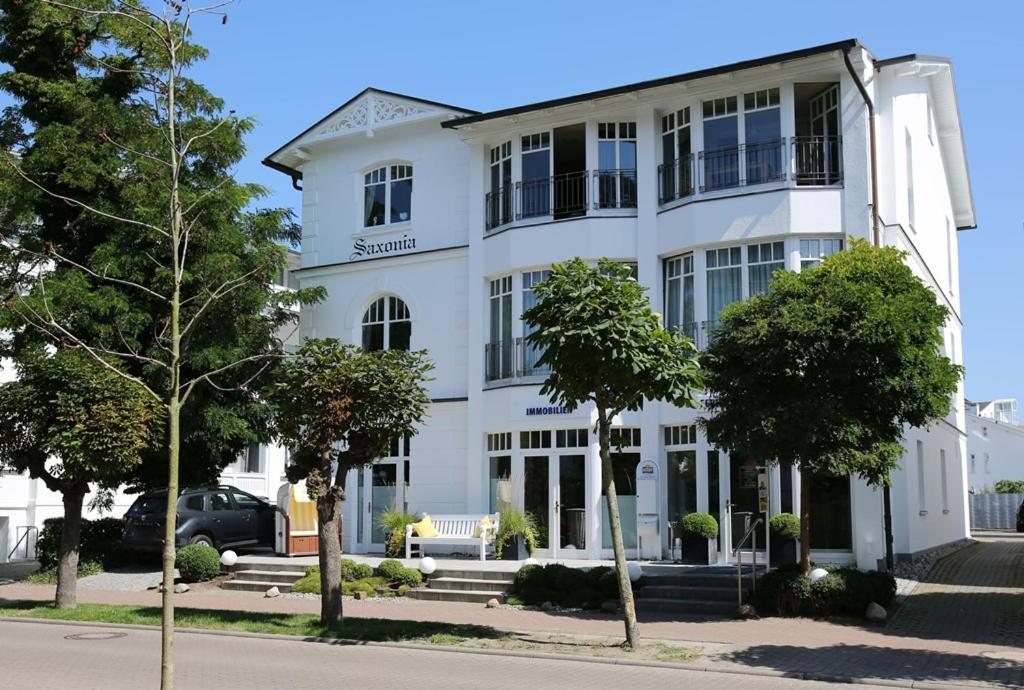 Strandnahe Und Zentral Gelegene Fewo, Hund Willkommen, Haus Saxonia, Binz Exterior photo
